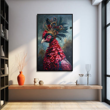 Peinture Oiseau Abstrait